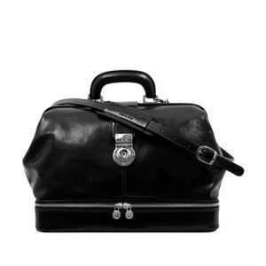 Leather Doctor Bag - Time Resistance - NEW WITH TAGS